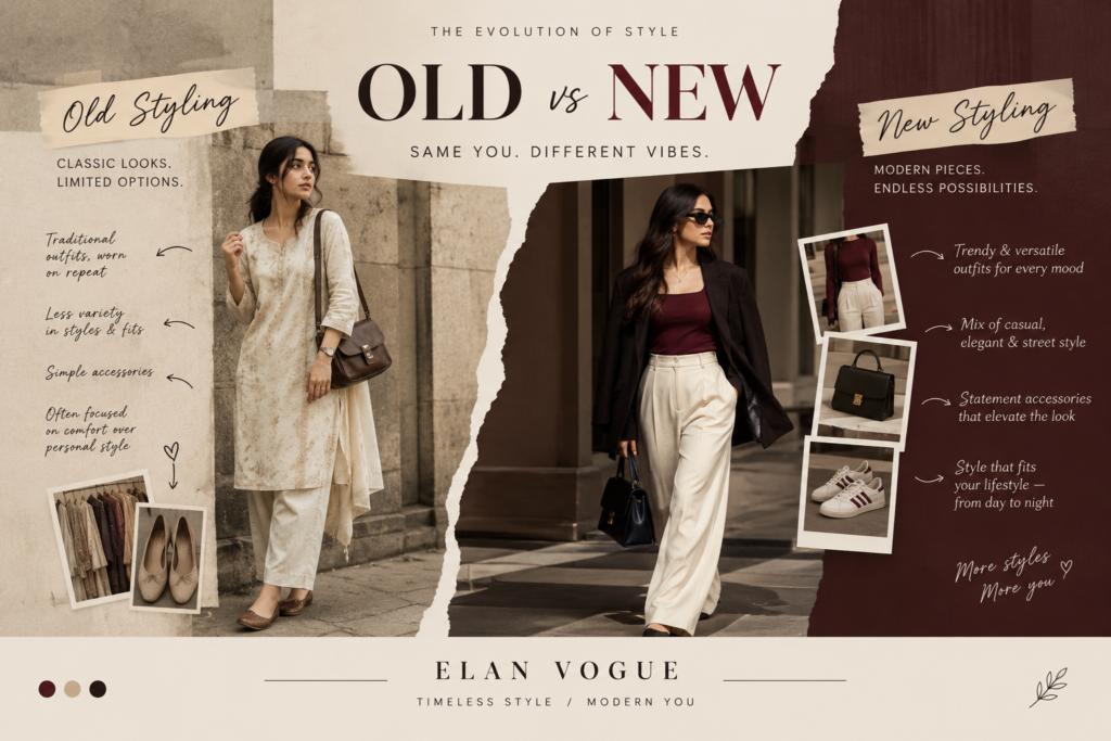 old vs new the evolution of style